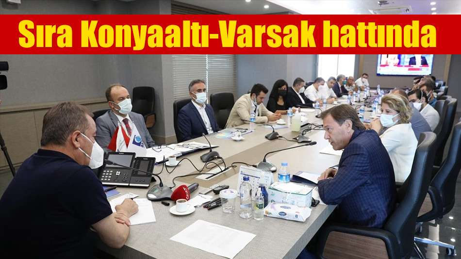 Sıra Konyaaltı-Varsak hattında 