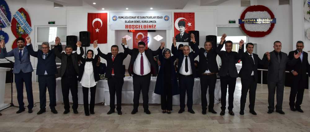 Kumluca esnafından Çınar'a güvenoyu