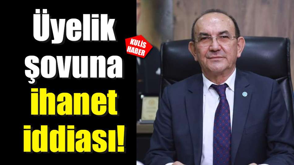 Üyelik şovuna  ihanet iddiası!