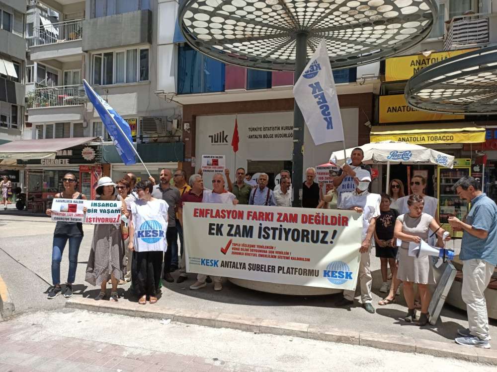 KESK'ten TÜİK eylemi 