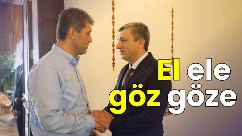 El ele, göz göze