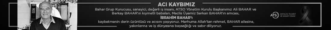 ATSO resmi ilan