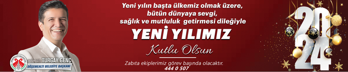 Döşemealtı Belediyesi yeni yıl ilanı