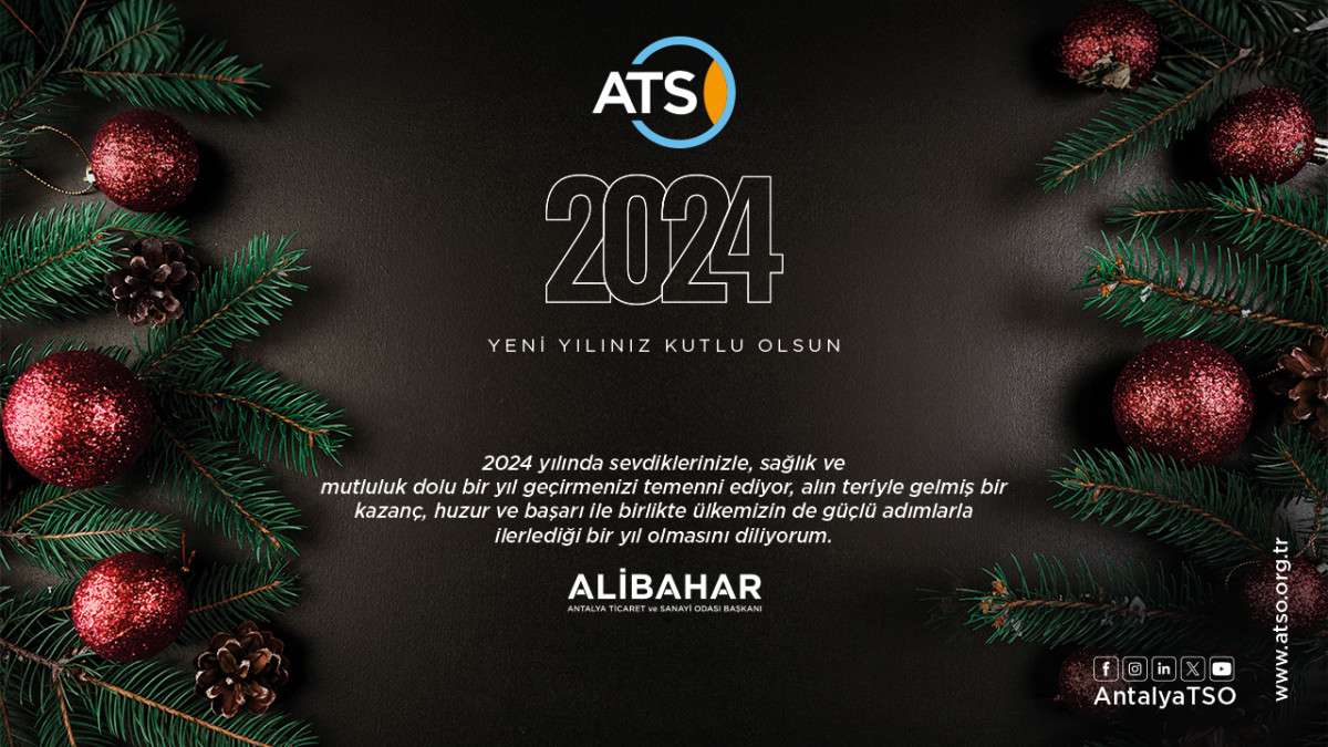 ATSO Yeni Yıl İlanı