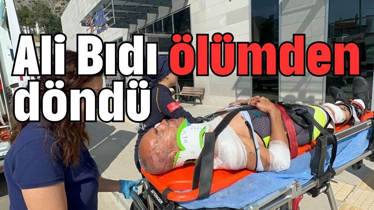 Ali Bıdı ölümden döndü