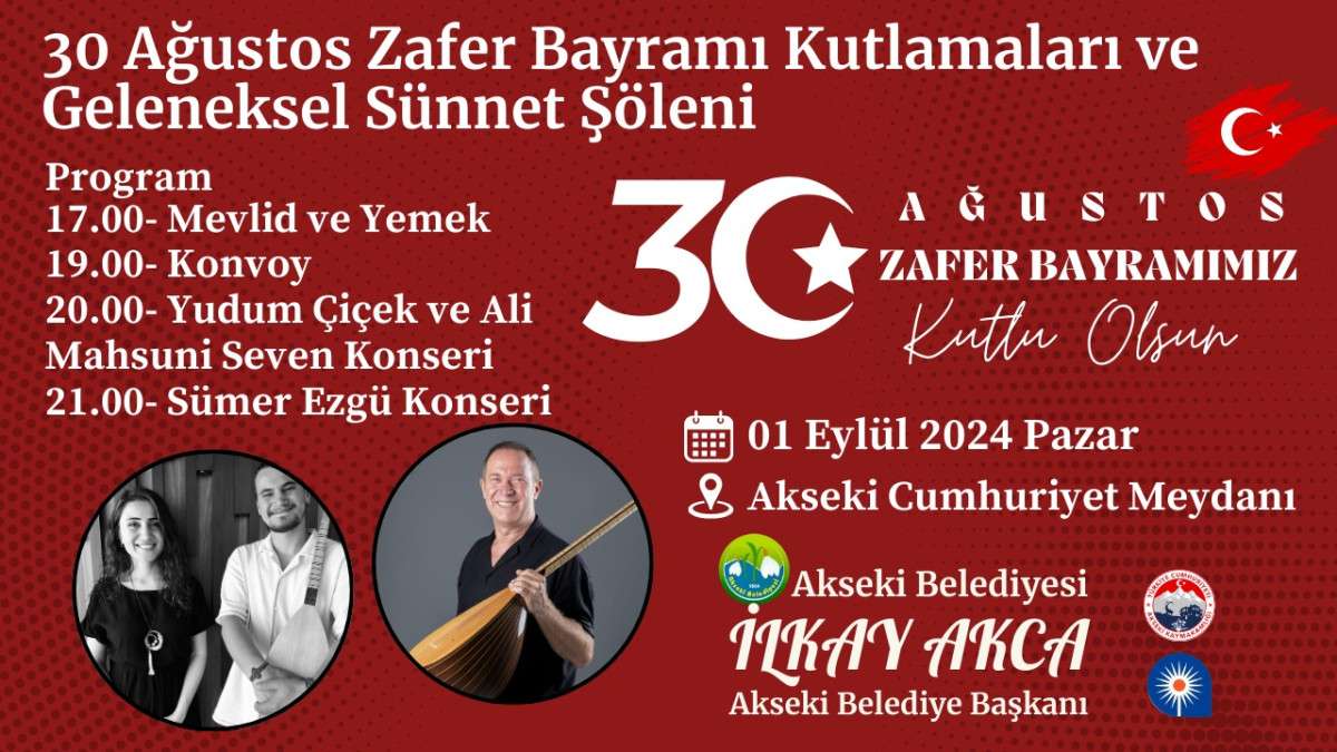 Akseki Belediyesi 30- Ağustos 