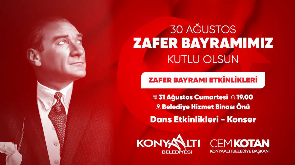 Konyaaltı Belediyesi 30- Ağustos 