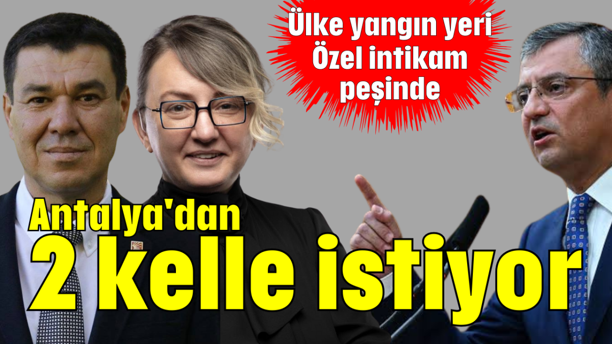 Antalya'dan 2 kelle istiyor                     