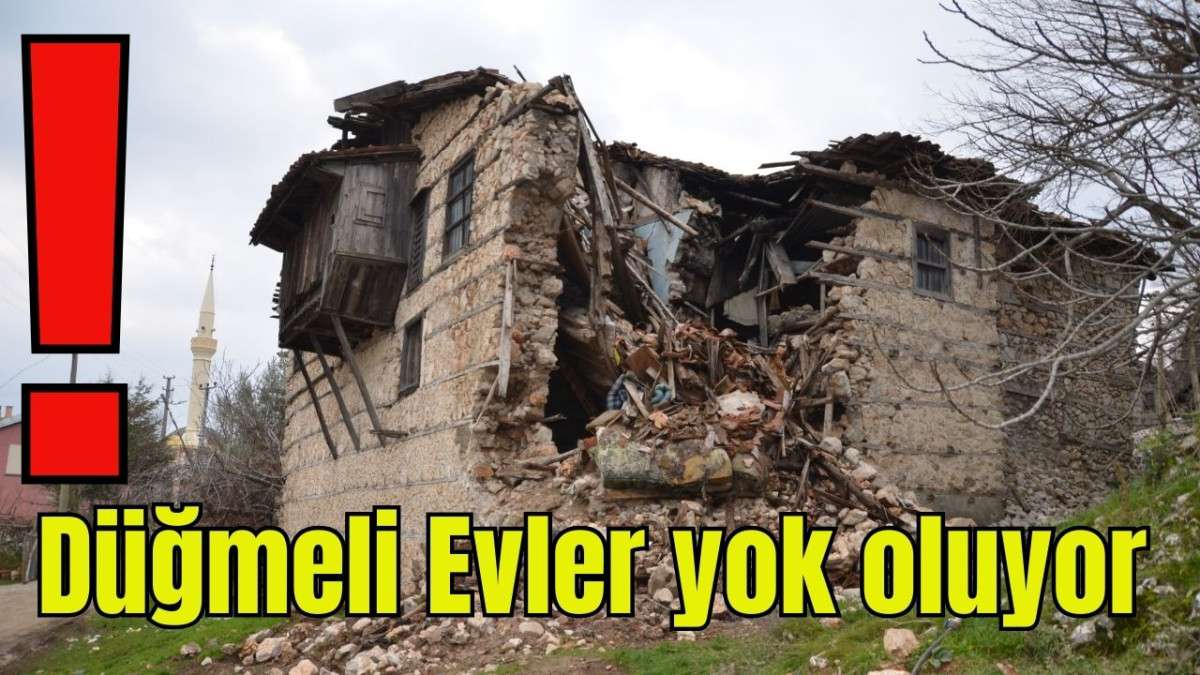 Düğmeli Evler yok oluyor!