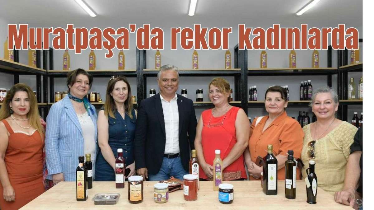 Muratpaşa'da rekor kadınlarda