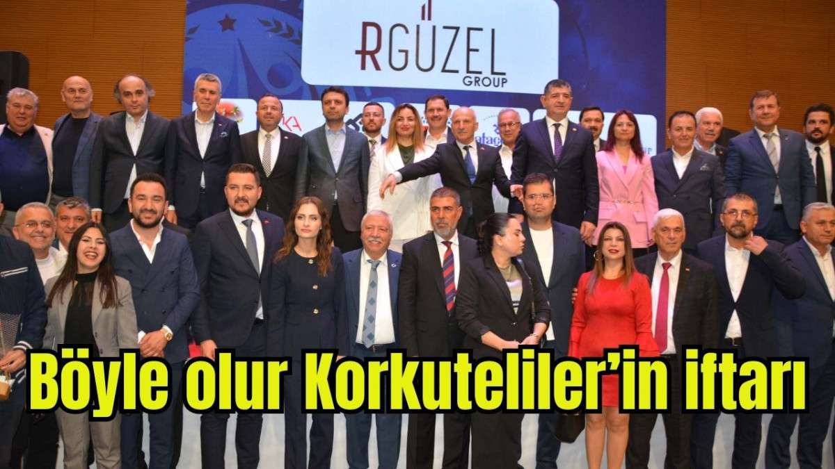 Böyle olur Korkuteliler'in iftarı