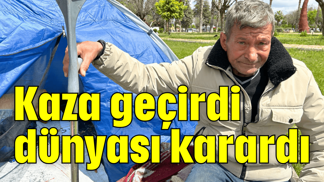 Kaza geçirdi dünyası karardı  