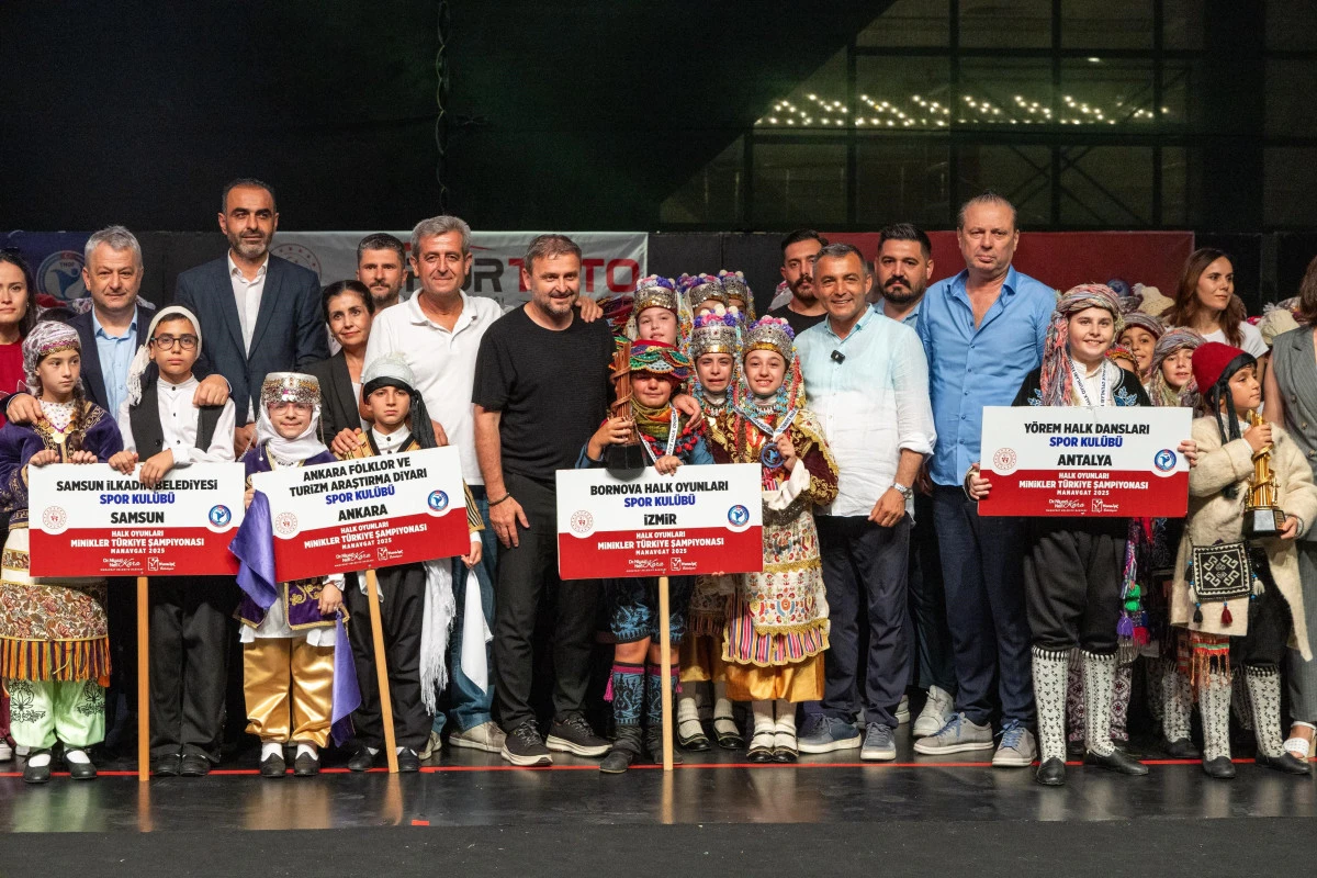 Türkiye Halk Oyunları Şampiyonası Manavgat'ta sona erdi