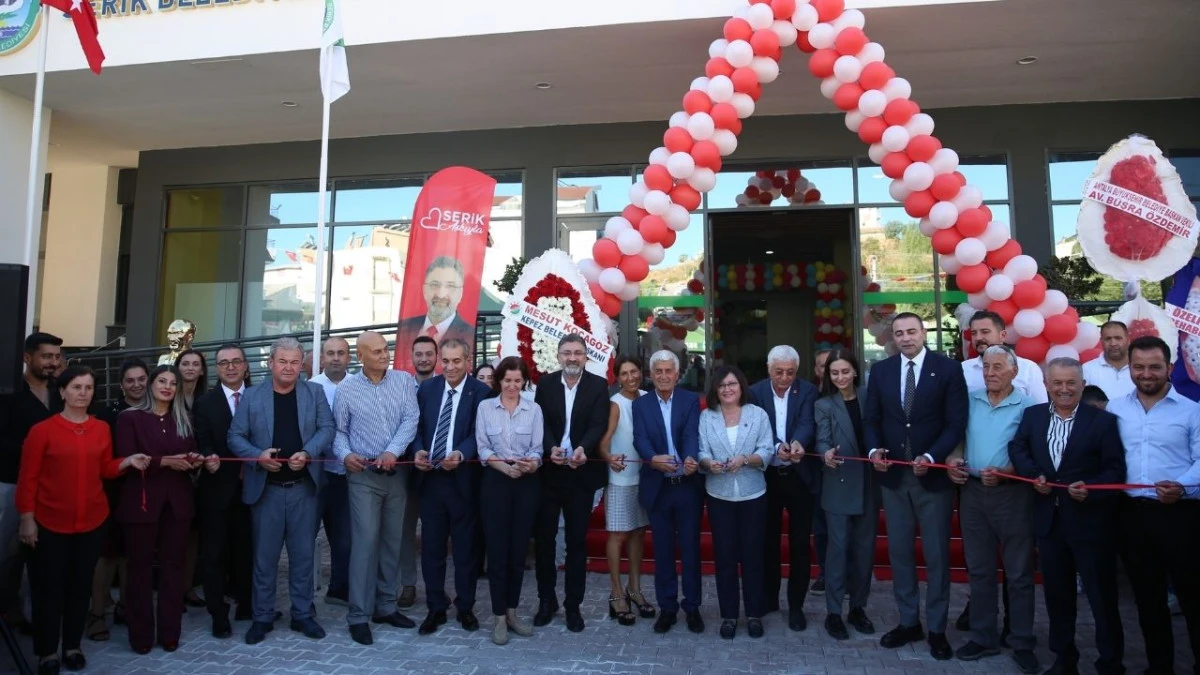 Serik'te kreş ve gündüz bakımevi açıldı  
