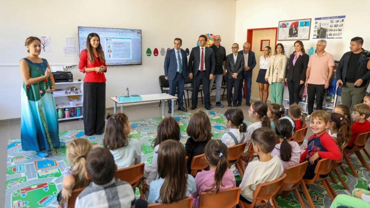 Alanya Belediyesi’nden miniklere temizlik eğitimi  