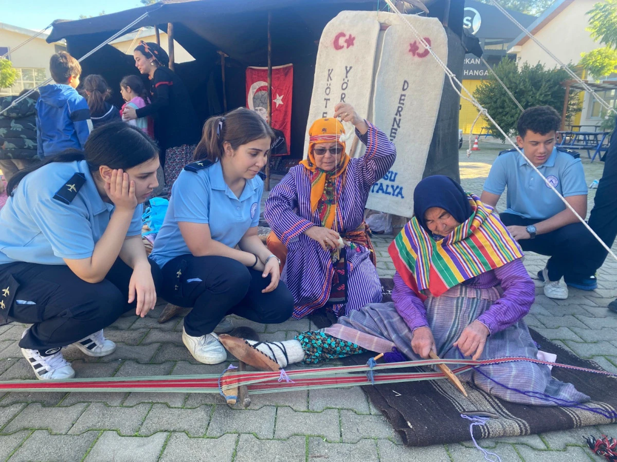 Aksu'da ders zili 'Yörük Çadırı'nda çaldı   