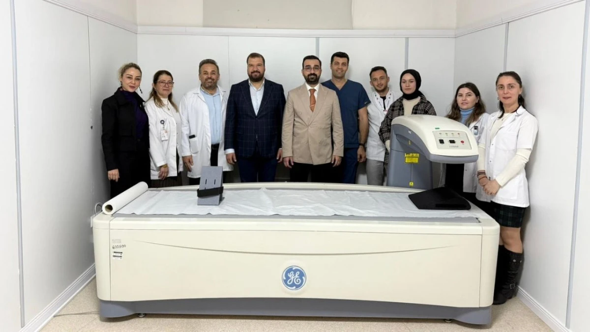 Kemer'e kemik dansitometri cihazı 