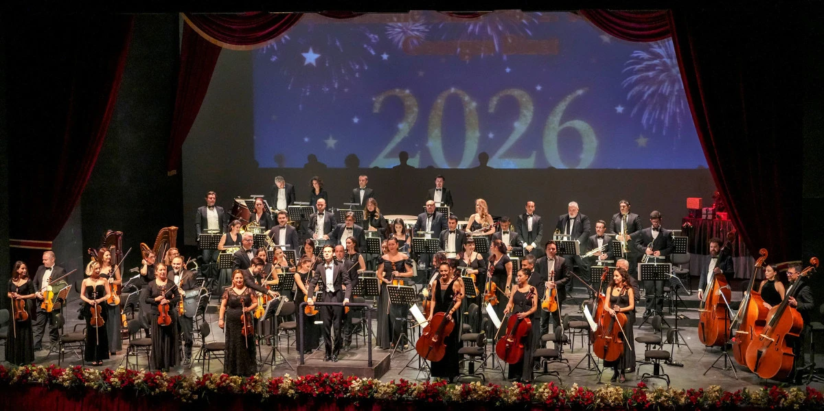 Antalya Devlet Opera'dan coşkulu yeni yıl konseri