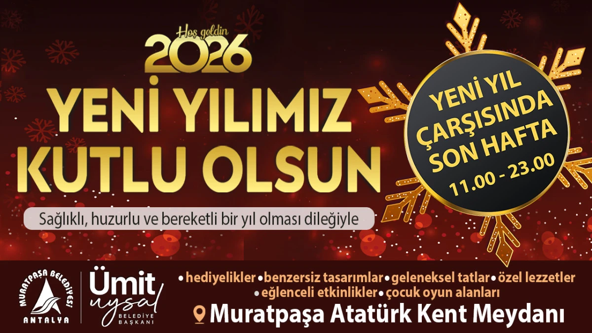 Muratpaşa Belediyesi 29- Aralık