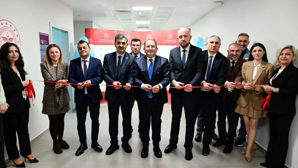 TÜSEB TTO Antalya Şehir Hastanesi'nde açıldı