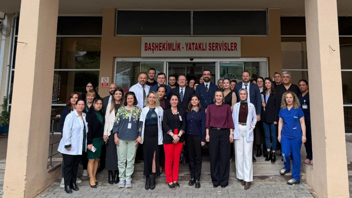 Özkan’dan Kemer Devlet Hastanesi’ne ziyaret
