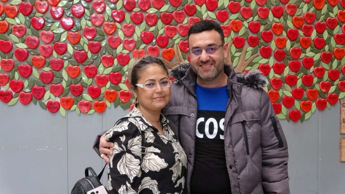 Sevgililer Günü’ne eşinin böbreğiyle girdi
