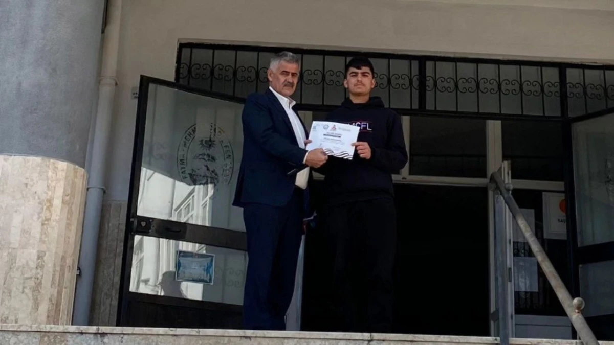 Antalyalı öğrenciden matematik başarısı