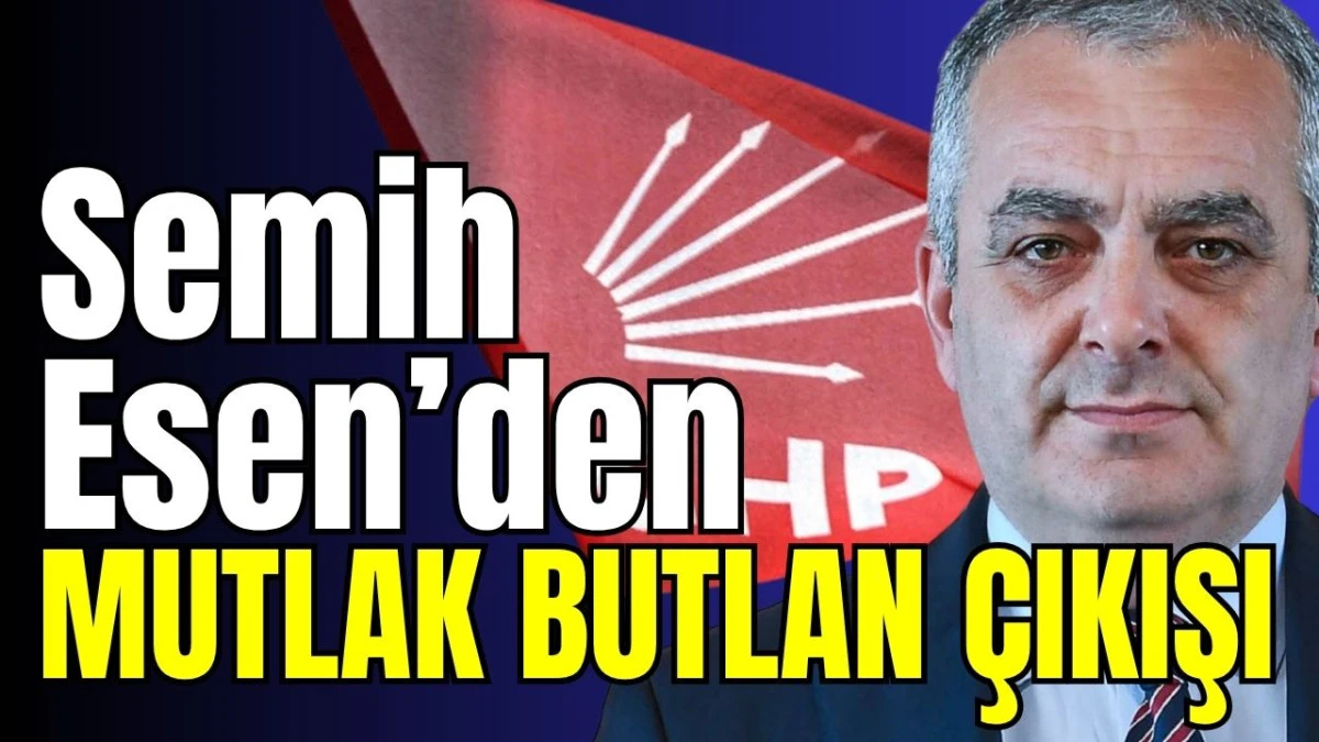 Semih Esen’den mutlak butlan çıkışı