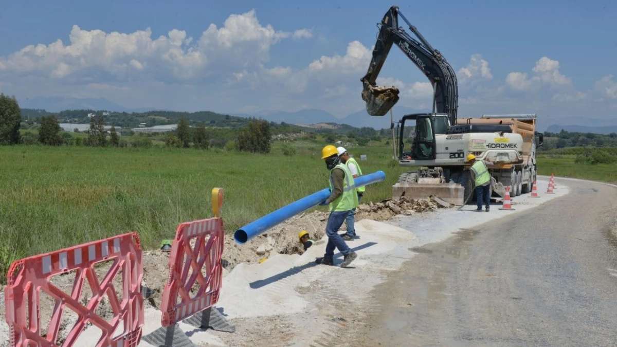 ASAT’tan Manavgat Gündoğdu’ya dev içme suyu yatırımı