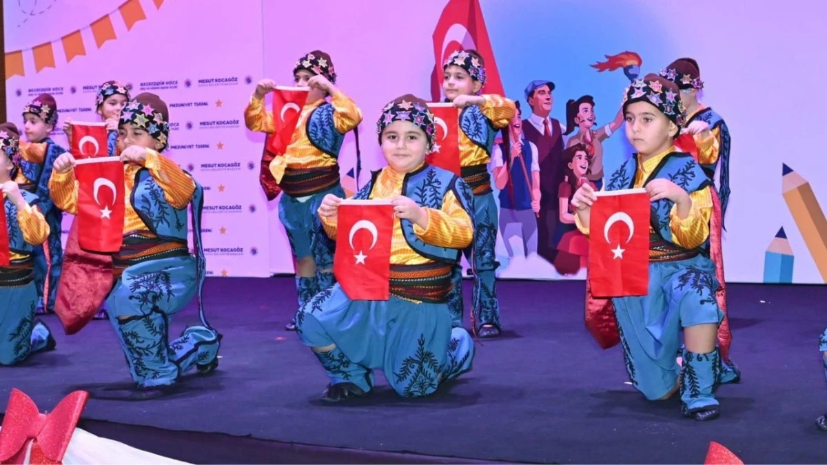 Kepez’in kreşlerinde mezuniyet heyecanı