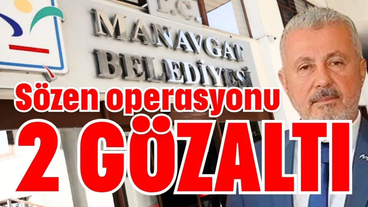 Sözen operasyonu: 2 gözaltı