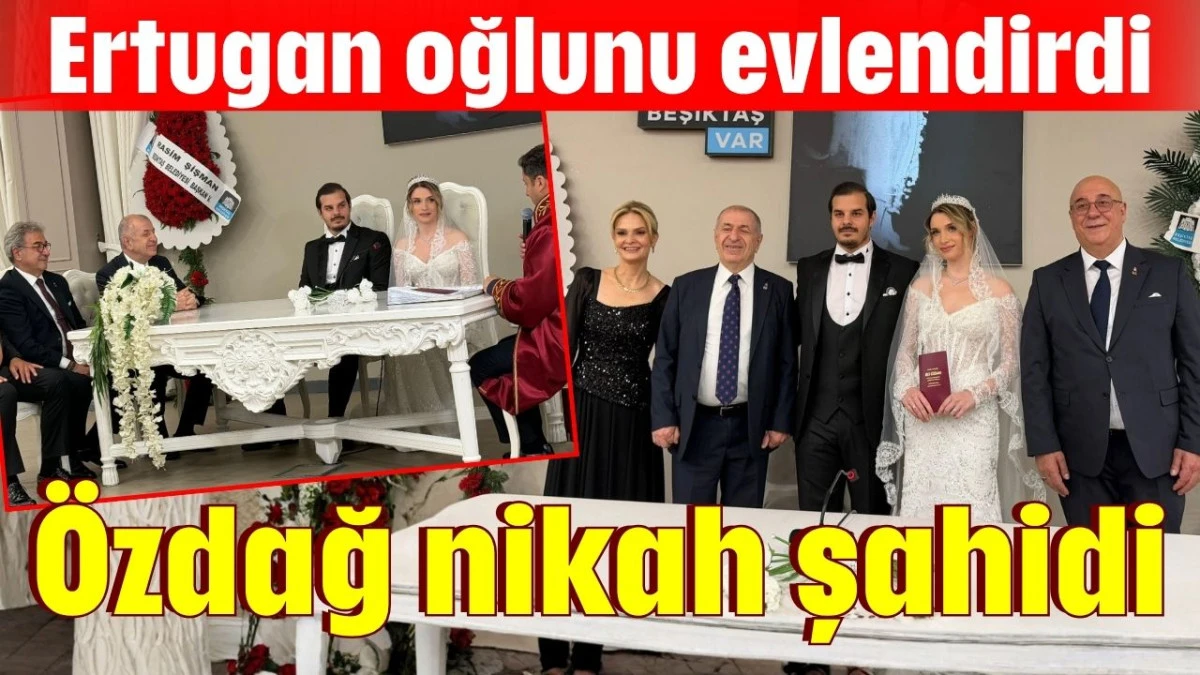 Özdağ nikah şahidi