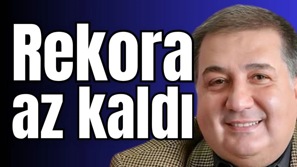 Rekora az kaldı 