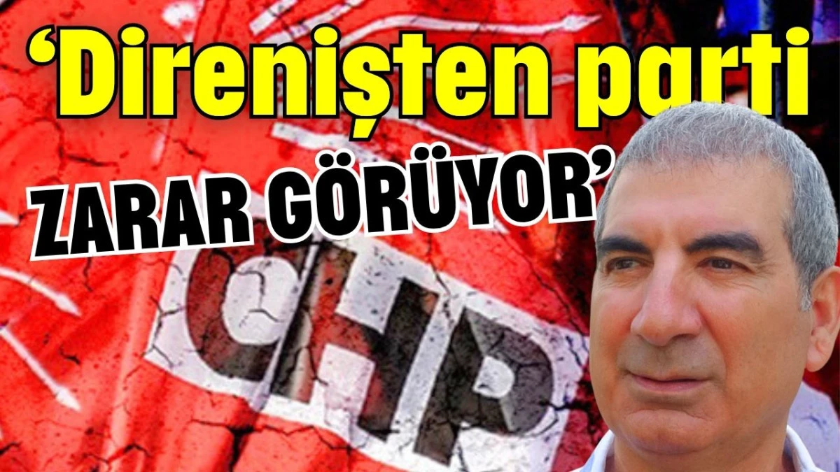 Yıldıray Sapan: 'Direnişten parti zarar görüyor'