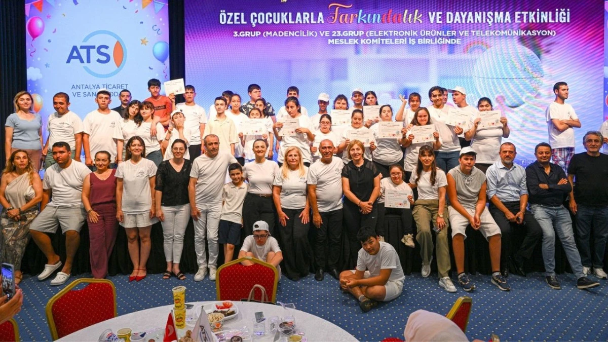 ATSO’dan özel çocuklara farkındalık etkinliği