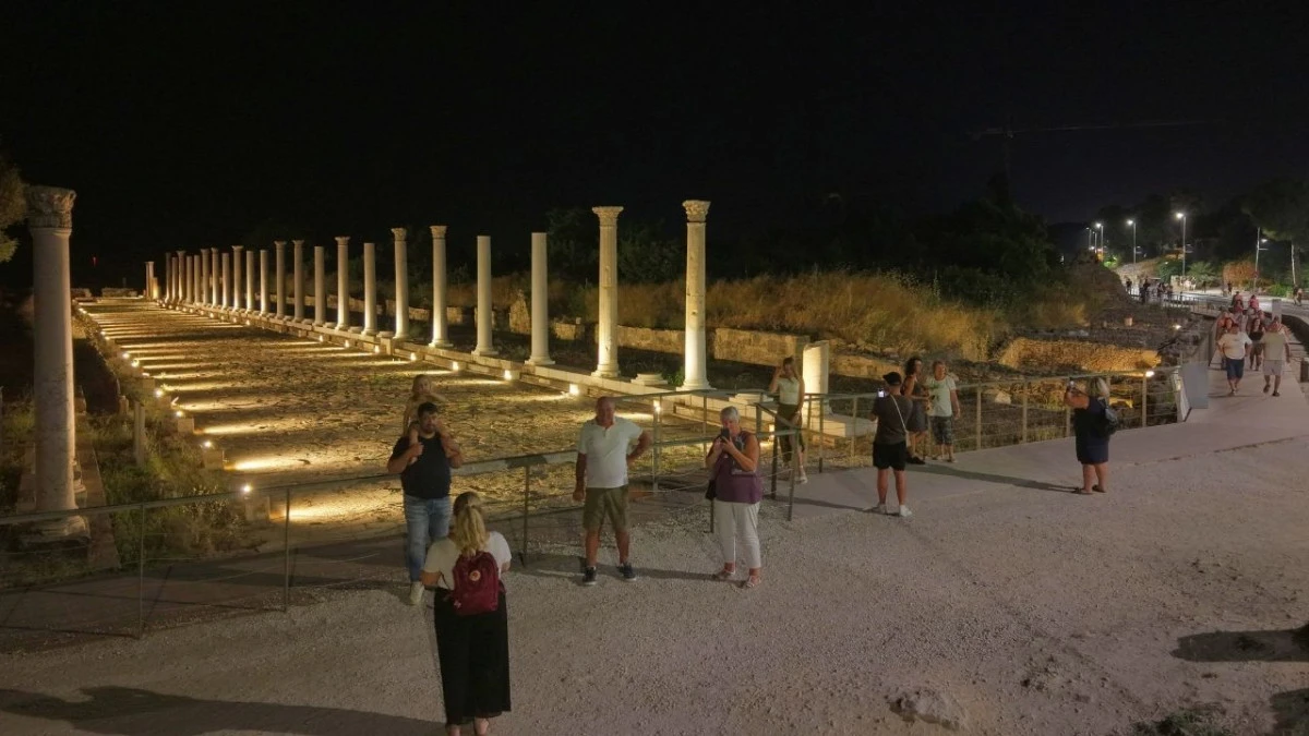 Side'de gece müzeciliğine yoğun ilgi