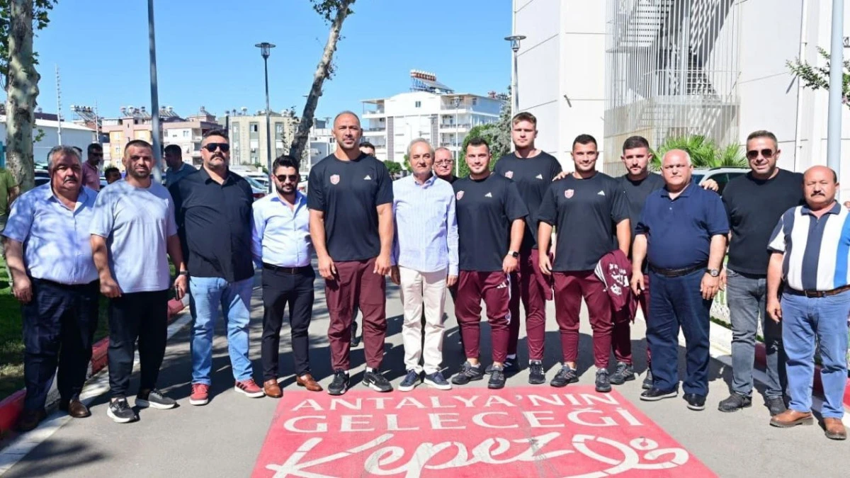 Kepez'in pehlivanları Kırkpınar yolunda