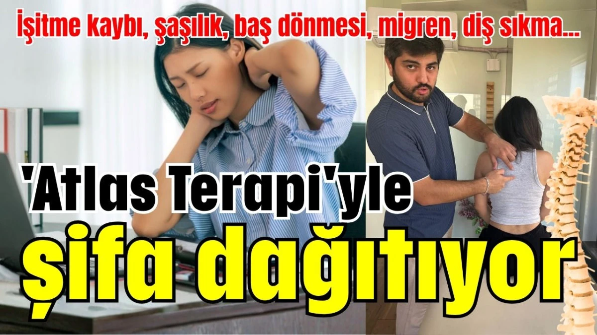 Antalya'da 'Atlas Terapi'yle şifa dağıtıyor
