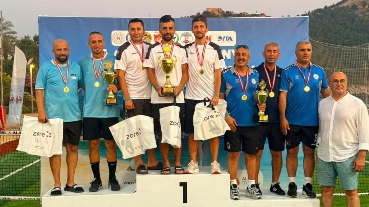 Futnet heyecanı Alanya'da sona erdi