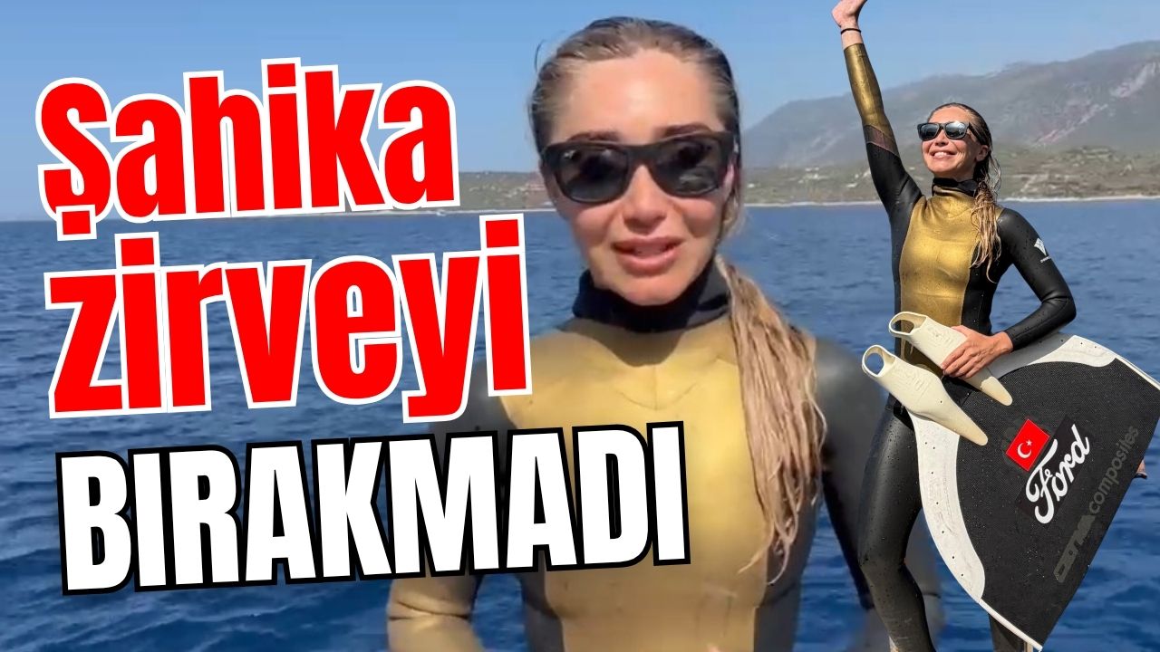 Şahika zirveyi bırakmadı