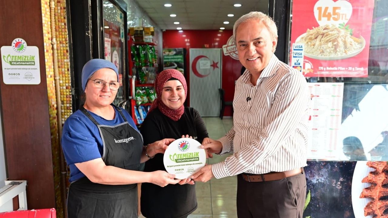 Kepez'de temizlik için el ele