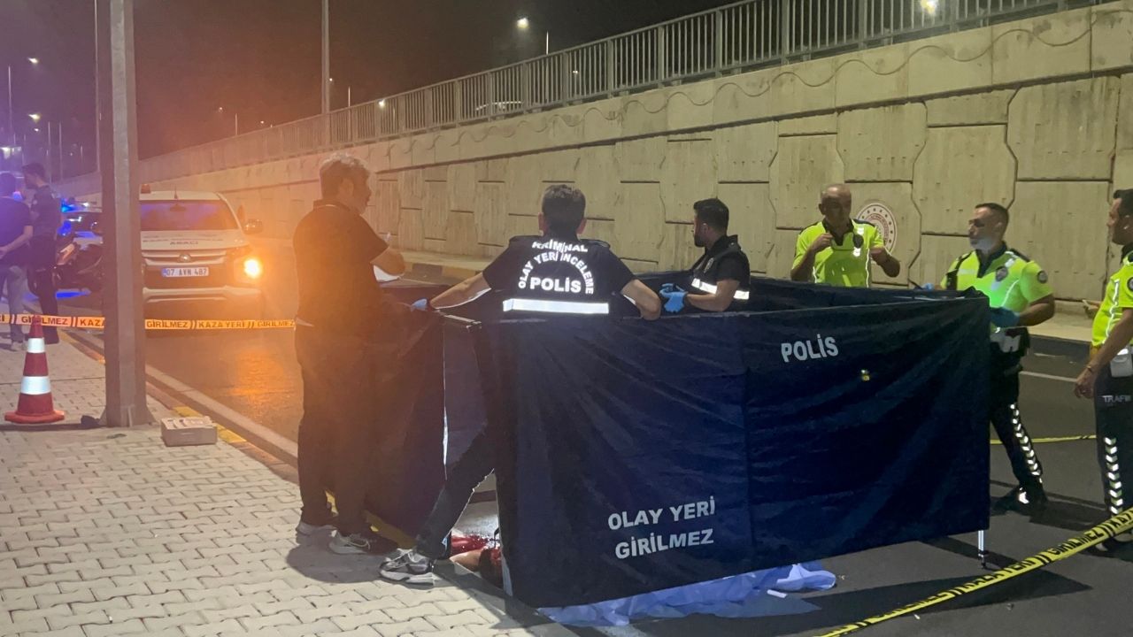 Antalya'da feci kaza: 1 ölü