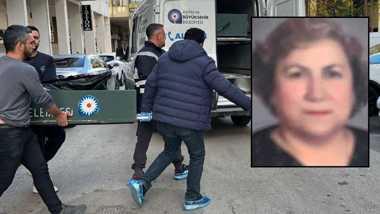 Antalya'da yaşlı kadının sır ölümünde gözler adli tıpta 
