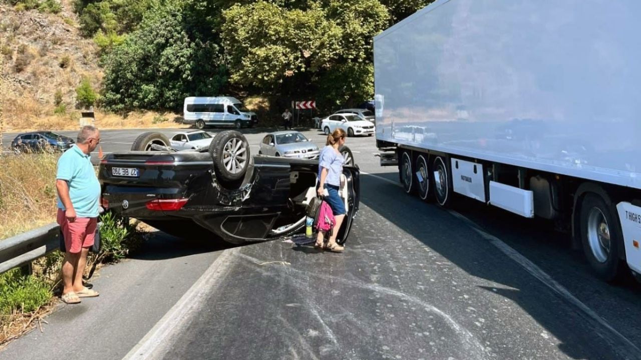 Gazipaşa'da kaza: 3 yaralı 
