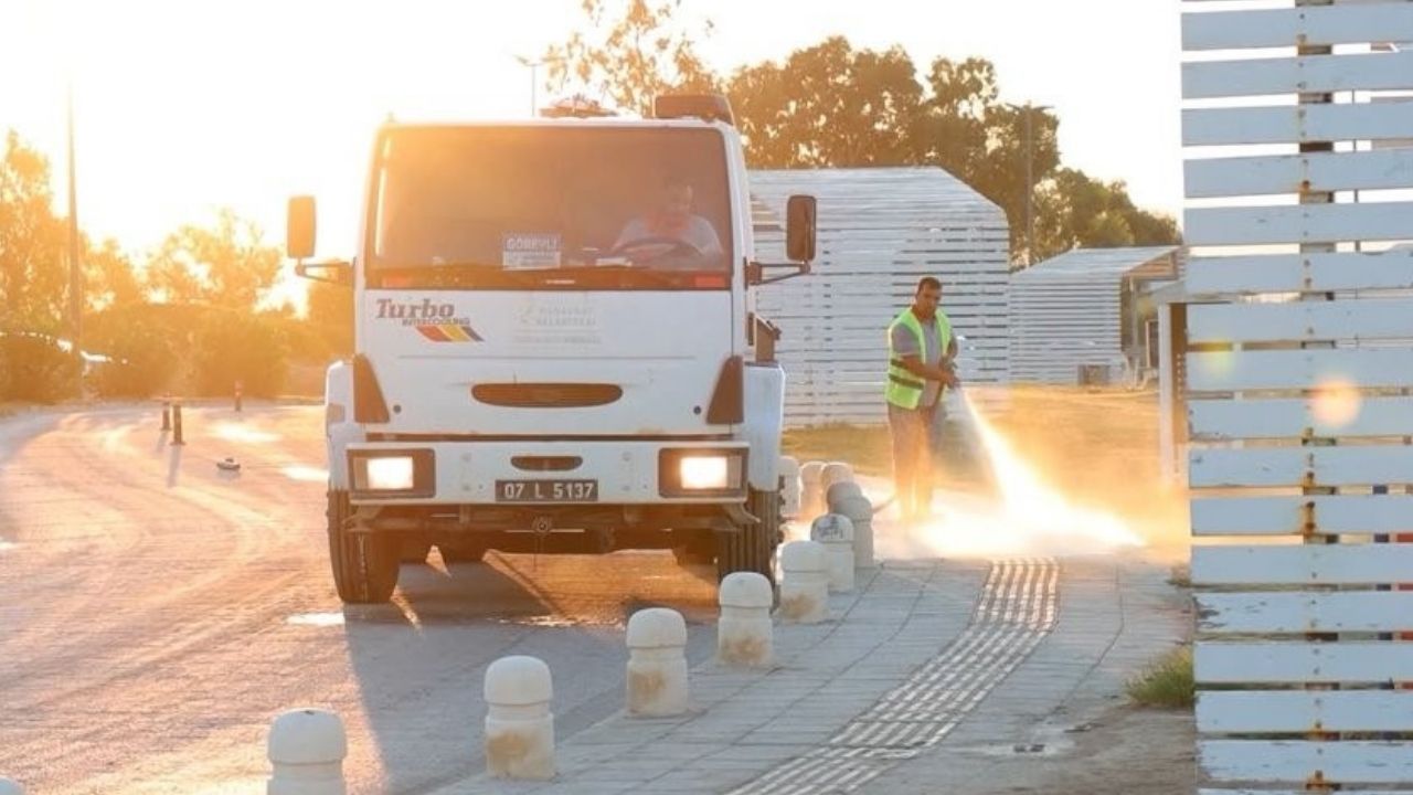 Manavgat'ta temizlik seferberliği