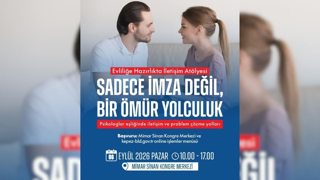 Kepez'de evlilik öncesi iletişim atölyesi