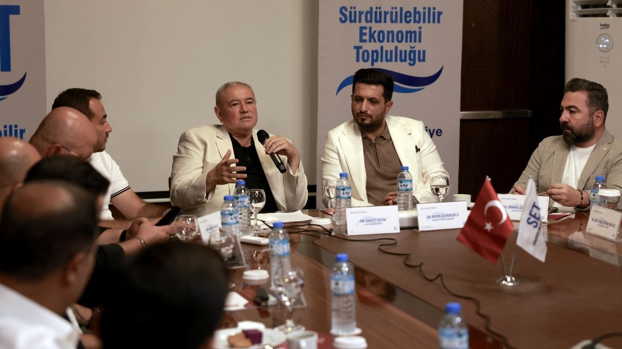 Davut Çetin SET'in konuğu oldu