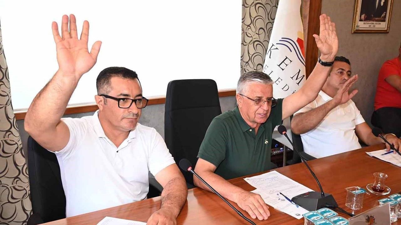 Kemer Belediyesi Eylül Ayı Meclis Toplantısı yapıldı