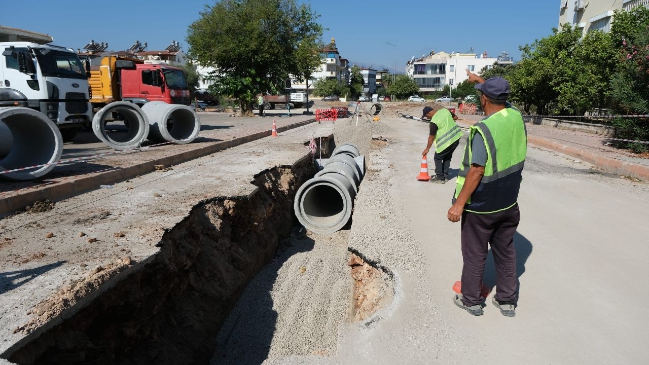 ASAT’tan 12 kilometrelik yağmur suyu hattı