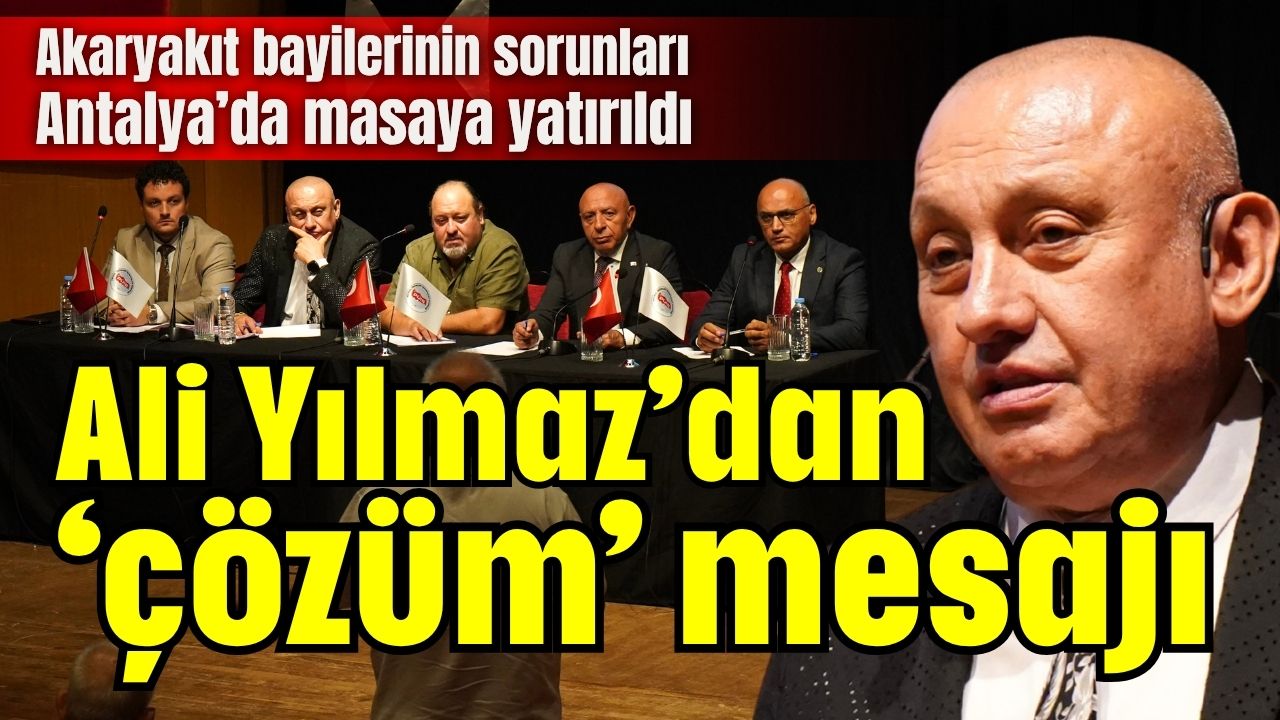 Ali Yılmaz’dan ‘çözüm’ mesajı
